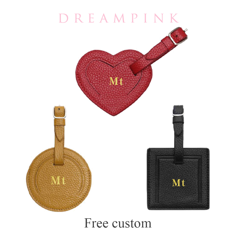 Luxury Bags Luggage - Reisegepäckanhänger aus 100 % echtem Leder,