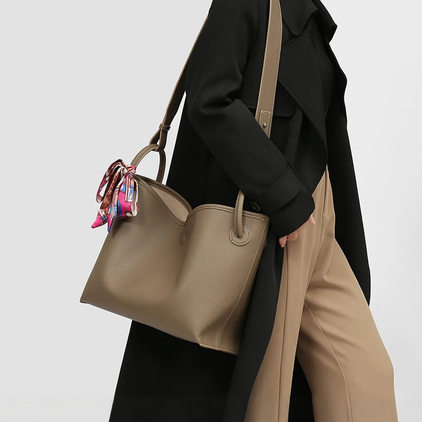 Luxury Bags Casual - Leichte Luxus-Handtasche für Damen aus PU-Leder