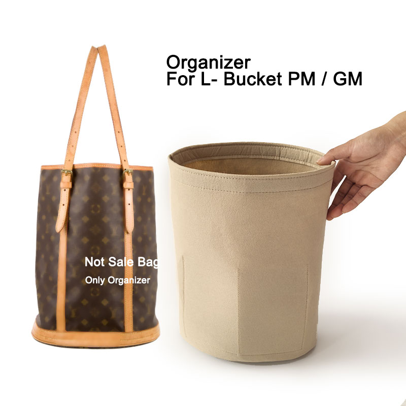 Luxury Bags Lv - Filz-Taschenorganizer für LV Bucket GM PM