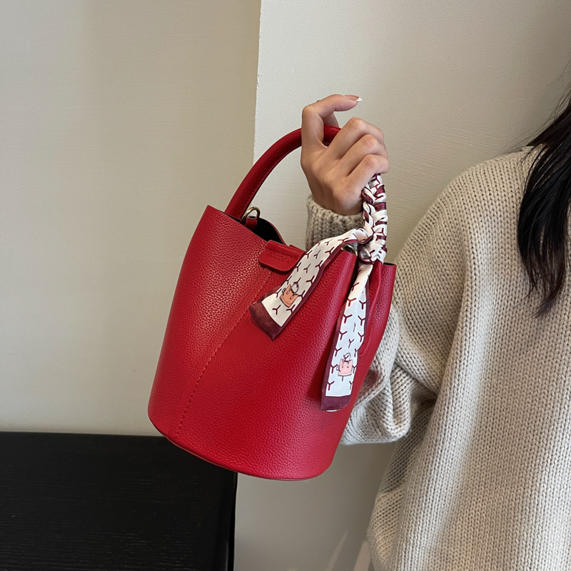 Rote PU-Eimer-Schulter- und Um – Luxury Bags Sale Bewertung und Preis