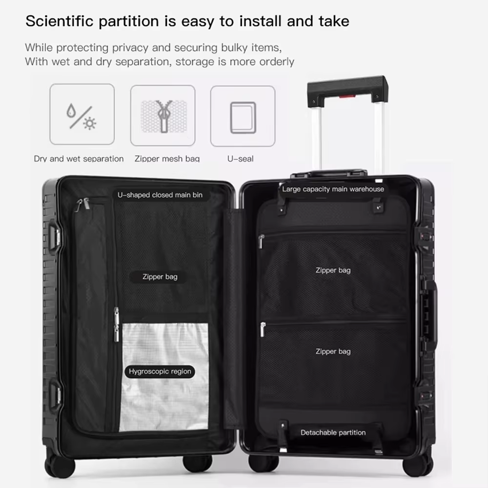 Bunnyfly Neuer Stil Vollalumin – Luxury Bags Luggage Bewertung und Preis
