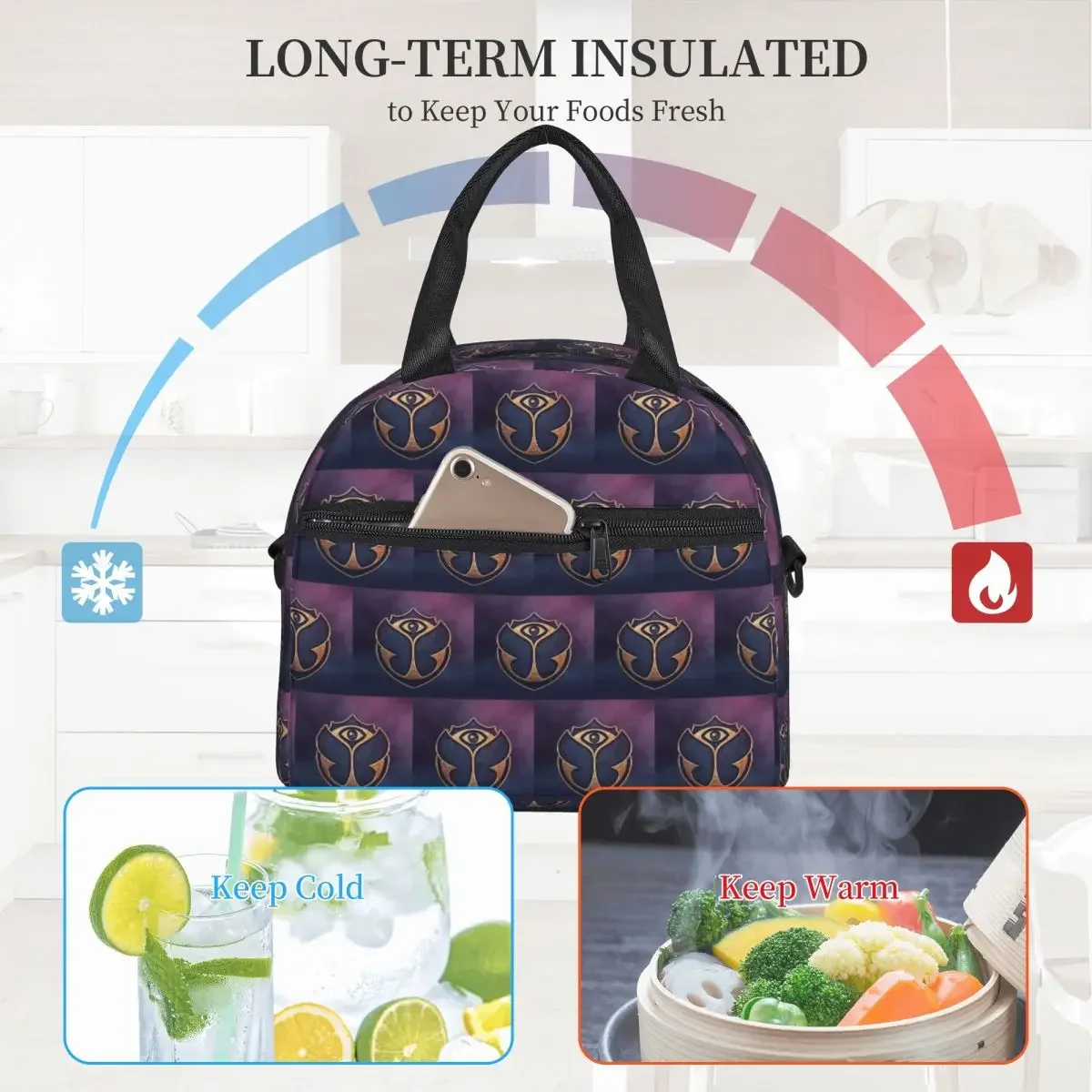 Luxuriöse isolierte Lunchtasch – Luxury Bags For Kids Bewertung und Preis