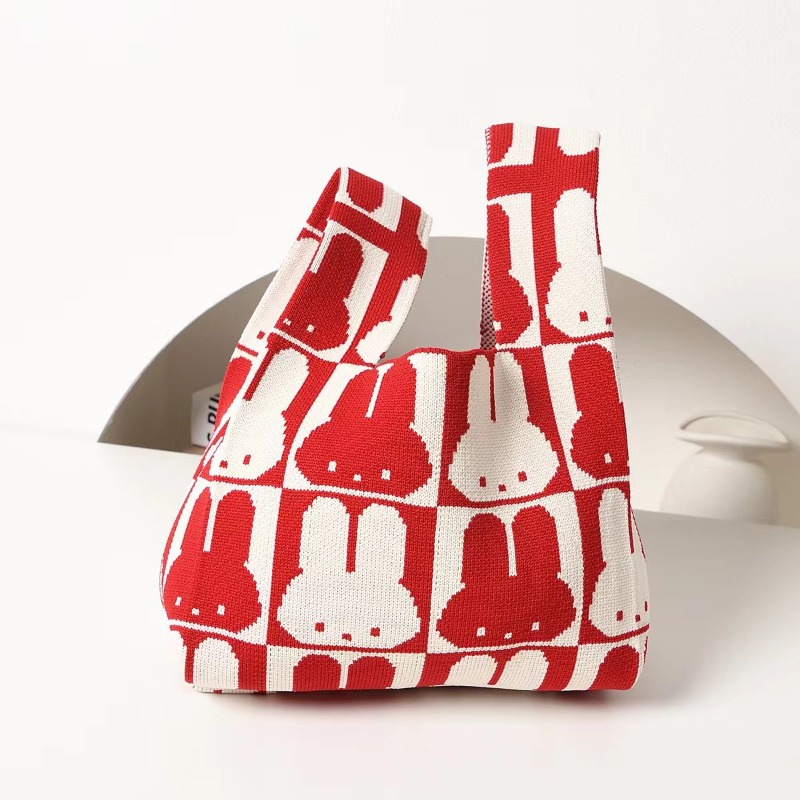 Miffy Red Knit Luxus-Einkaufst – Luxury Bags Luggage Bewertung und Preis