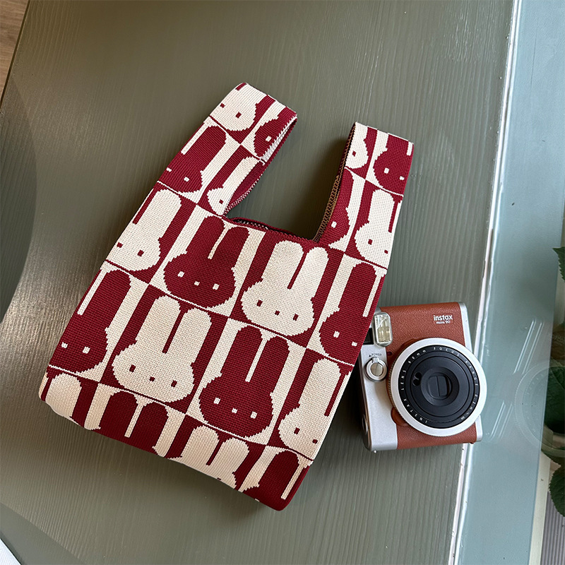 Miffy Red Knit Luxus-Einkaufst – Luxury Bags Luggage Bewertung und Preis