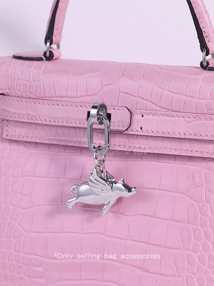 Luxuriöser Messing-Taschenanhä – Luxury Bags Hermes Birkin Bewertung und Preis