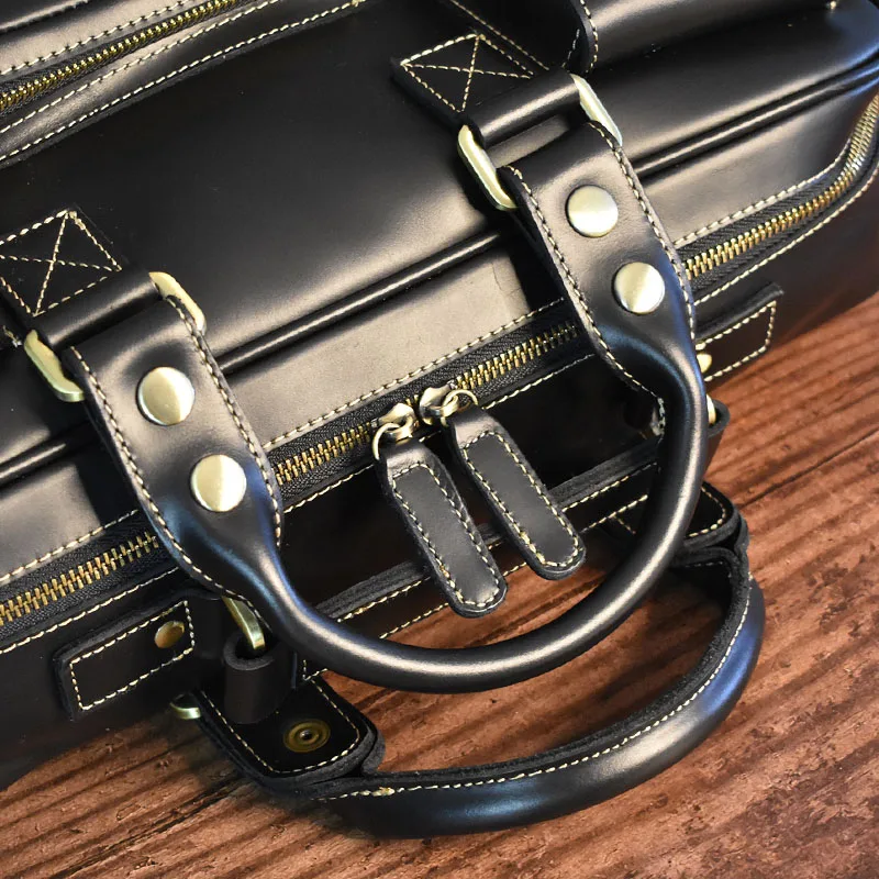 Vintage Herren schwarze Umhäng – Luxury Bags Luggage Bewertung und Preis