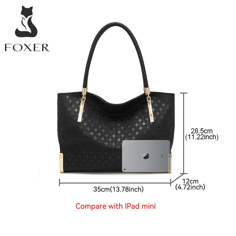 FOXER Damenhandtasche aus echt – Luxury Quilted Bags Bewertung und Preis